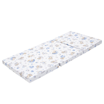 Skladacia Matrac do Postieľky New Baby Standard 120x60x5 Cm Koala Modrá - Matrace - New Baby