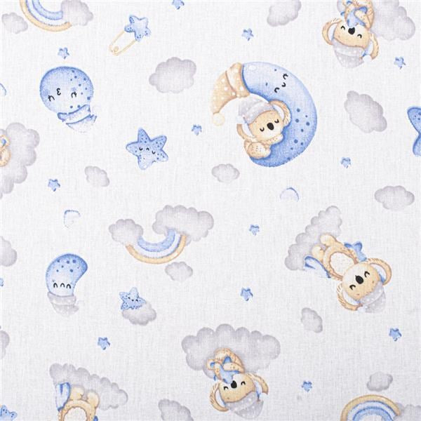 Skladacia Matrac do Postieľky New Baby Standard 120x60x5 Cm Koala Modrá - Matrace - New Baby