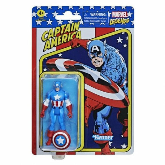 Pohyblivé Figúrky Marvel Legends Retro Series: Captain America - Hračky a Hry Bábiky Postavičky