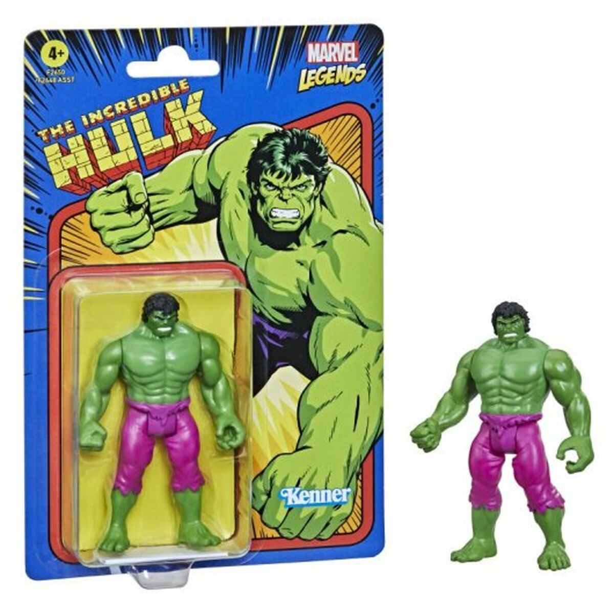 Pohyblivé Figúrky Marvel Legends Retro Series: Hulk - Hračky a Hry Bábiky Postavičky