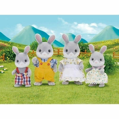 Sada Bábik Sylvanian Families Family Gray Rabbit - Hračky a Hry Bábiky Postavičky