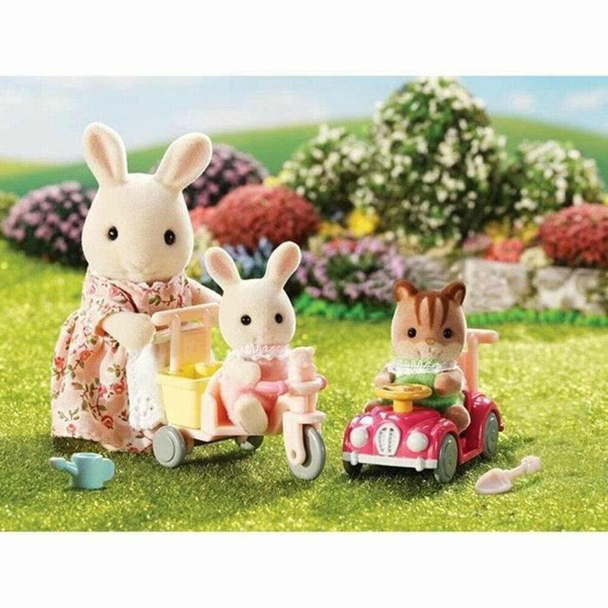 Pohyblivé Figúrky Sylvanian Families Babies Ride And Play - Hračky a Hry Bábiky Postavičky