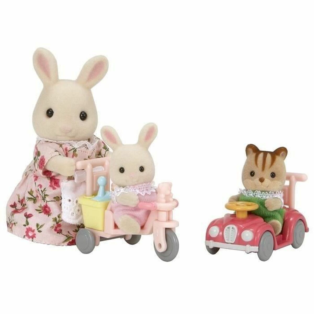 Pohyblivé Figúrky Sylvanian Families Babies Ride And Play - Hračky a Hry Bábiky Postavičky