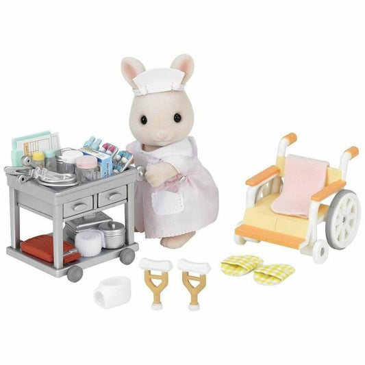 Skladacie Figúrky Sylvanian Families Nurse And Accessories 5094 - Hračky a Hry Bábiky Postavičky