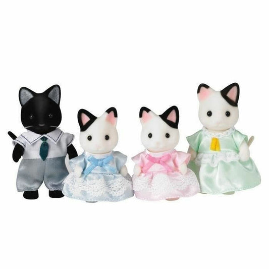 Figúrky Sylvanian Families Two-tone Cat Family - Hračky a Hry Bábiky Postavičky