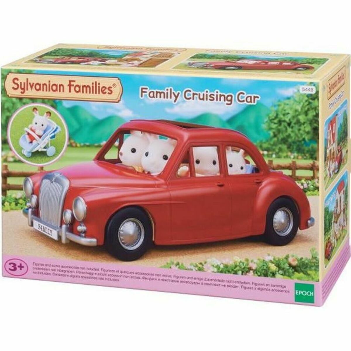 Detské Autíčko Sylvanian Families The Red Car červená - Hračky a Hry Bábiky Postavičky