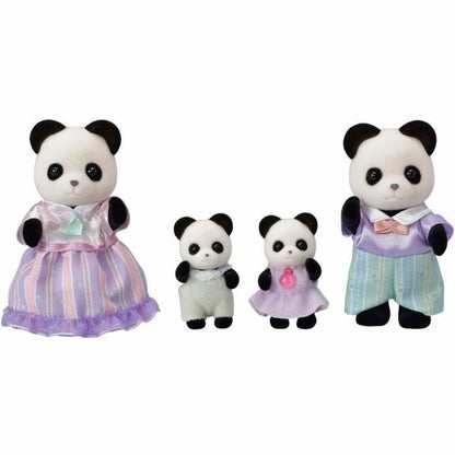 Pohyblivé Figúrky Sylvanian Families The Panda Family - Hračky a Hry Bábiky Postavičky