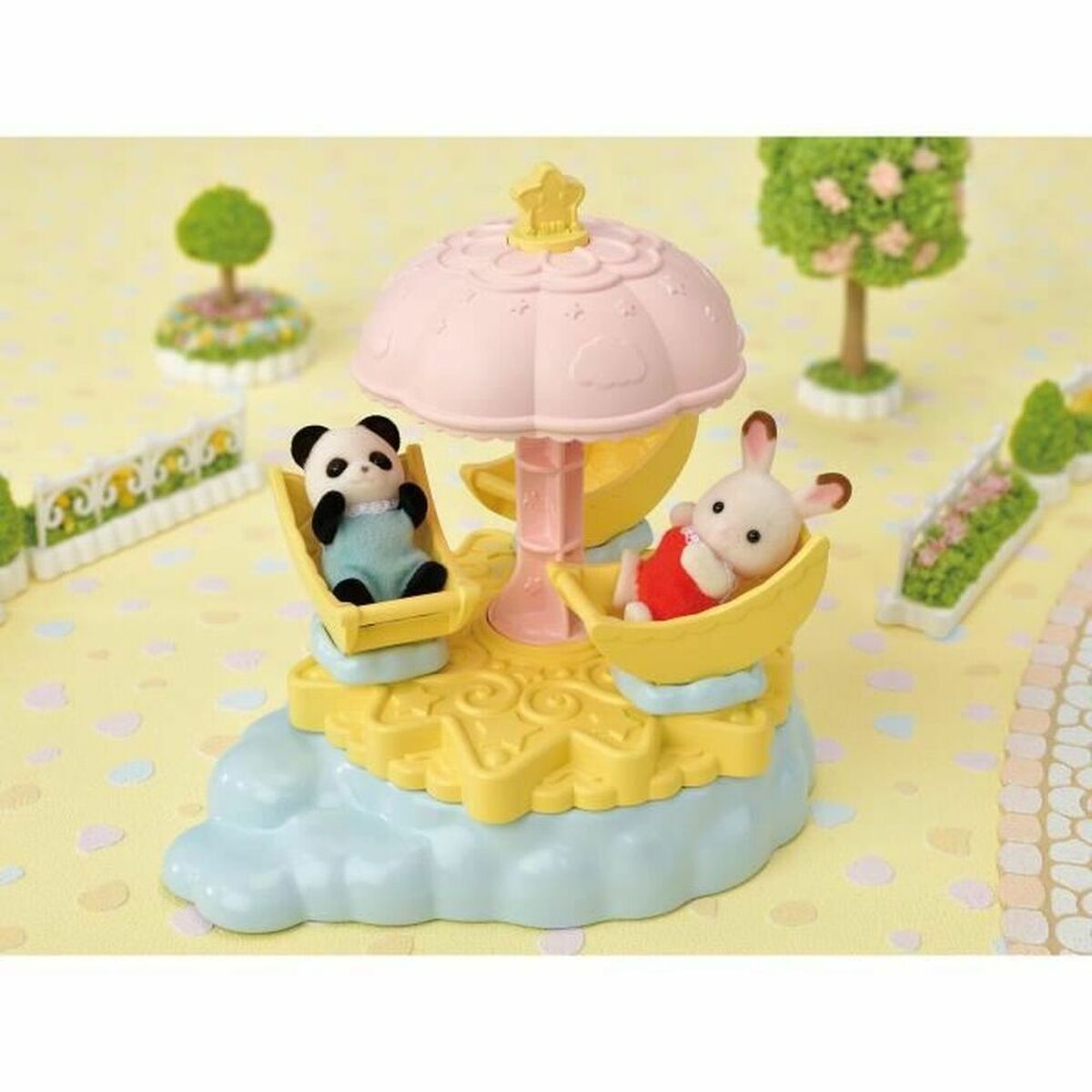 Playset Sylvanian Families The Starry Carousel For Children - Hračky a Hry Bábiky Postavičky