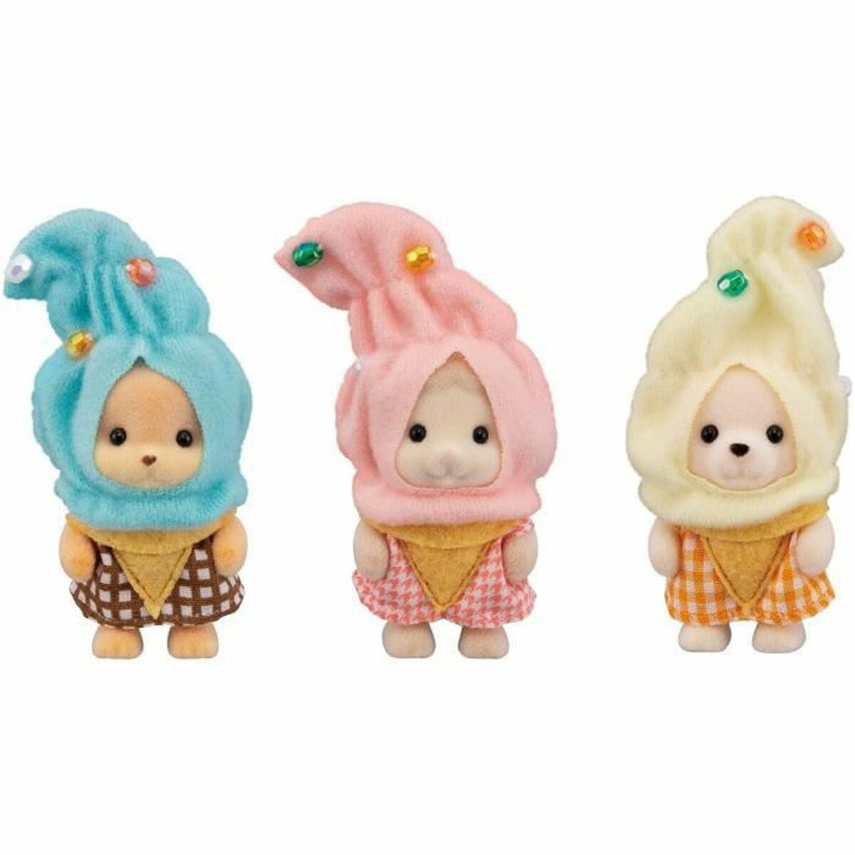 Pohyblivé Figúrky Sylvanian Families Ice Cream Cuties - Hračky a Hry Bábiky Postavičky