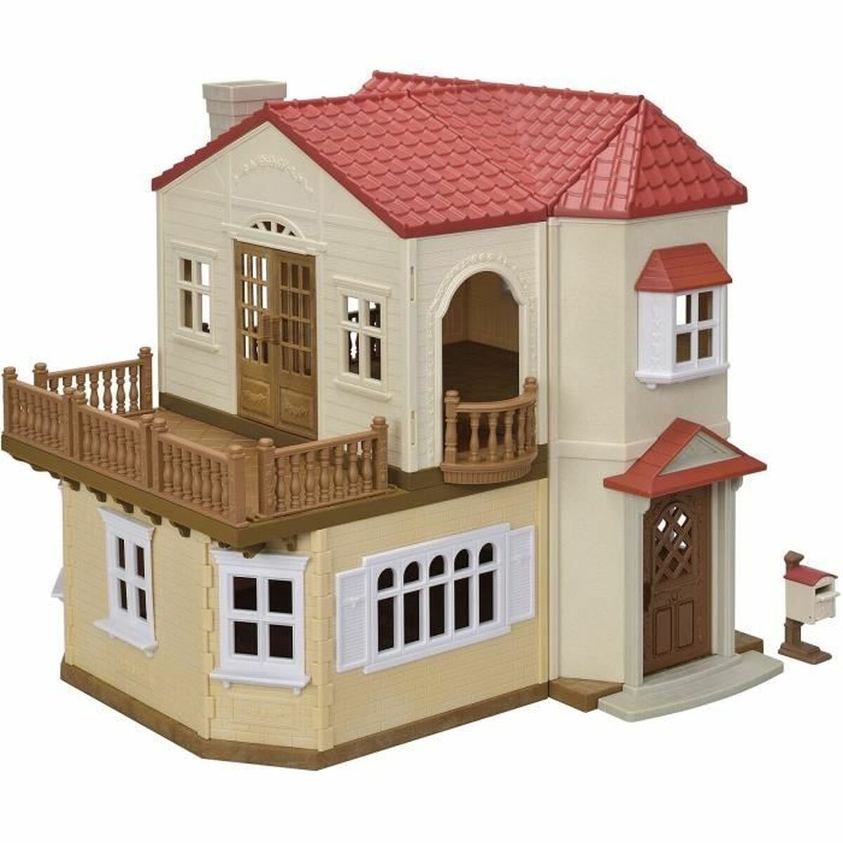 Playset Sylvanian Families Red Roof Country Home Domček ?? Miniatúra Králik - Hračky a Hry Bábiky Postavičky