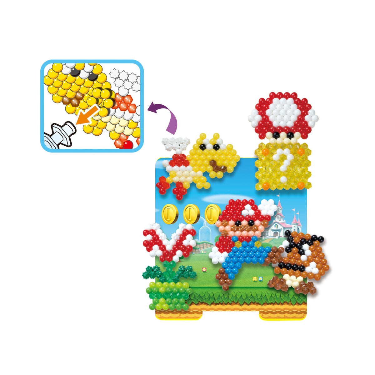 Koráliky Aquabeads The Super Mario Box - Hračky a Hry Tvorivé činnosti