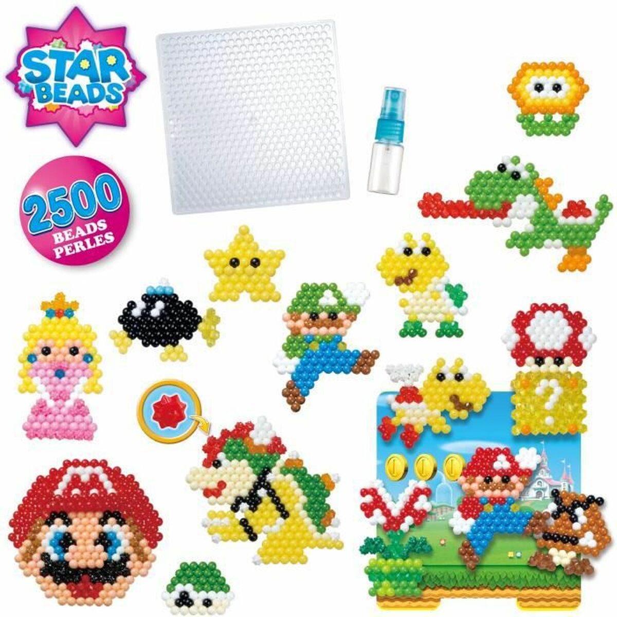 Koráliky Aquabeads The Super Mario Box - Hračky a Hry Tvorivé činnosti