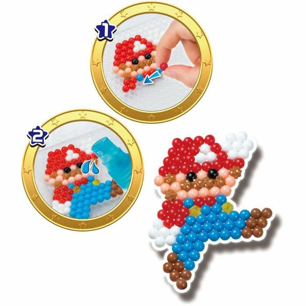 Koráliky Aquabeads The Super Mario Box - Hračky a Hry Tvorivé činnosti