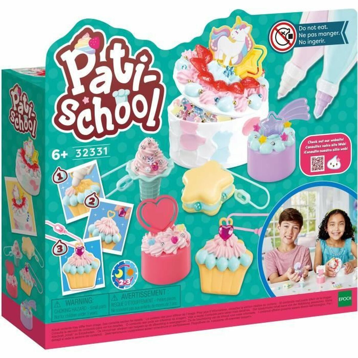 Súprava na Ručné Práce Pati School Cakes - Hračky a Hry Súpravy Doplnky - Bigbuy Fun