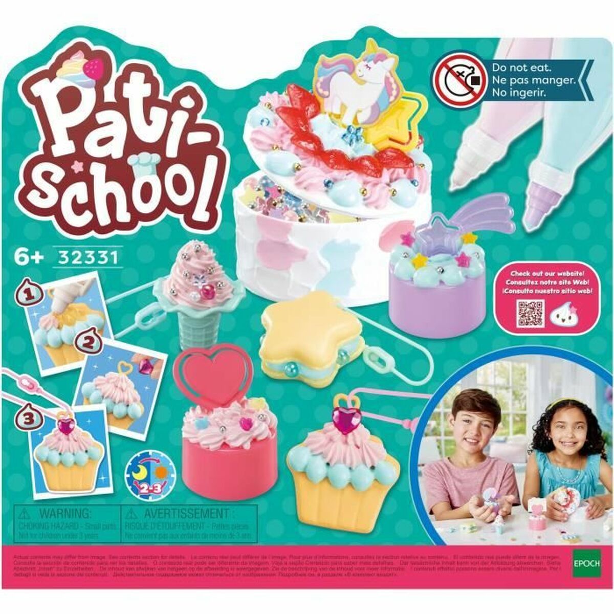 Súprava na Ručné Práce Pati School Cakes - Hračky a Hry Súpravy Doplnky - Bigbuy Fun