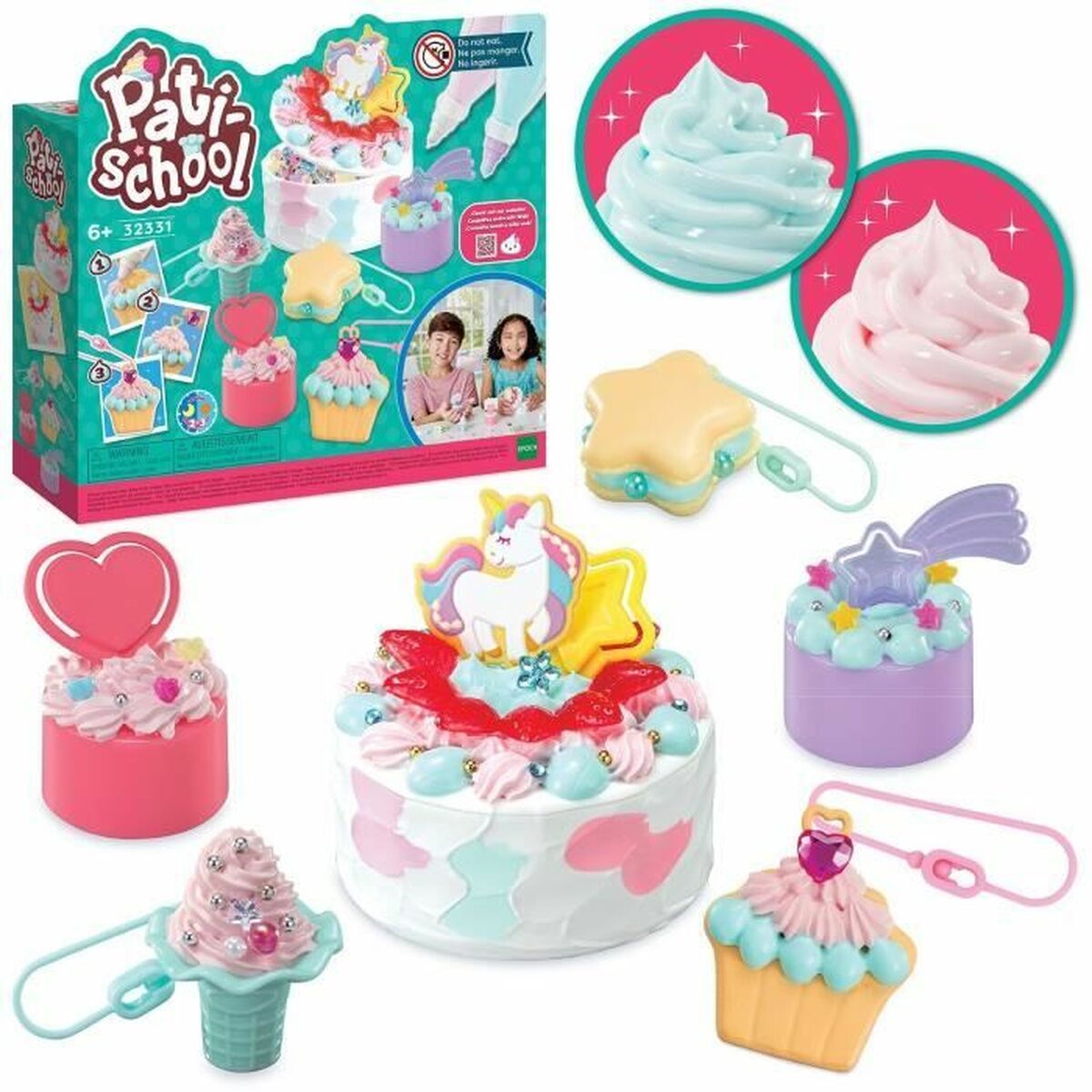 Súprava na Ručné Práce Pati School Cakes - Hračky a Hry Súpravy Doplnky - Bigbuy Fun