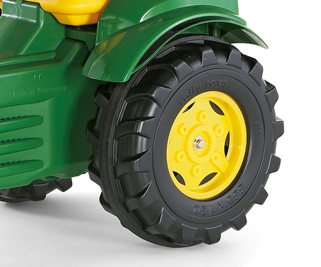 Šliapací Traktor Nakladač Rolly Toys John Deere Farmtrac Zelený - Odrážadlá - Milly Mally