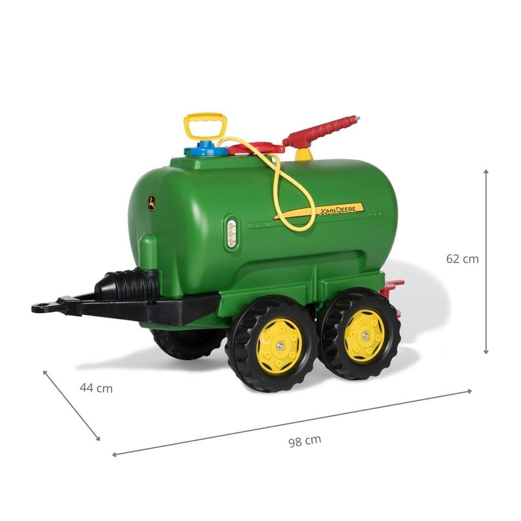 Šliapací Traktor Nakladač Rolly Toys John Deere Farmtrac Zelený - Odrážadlá - Milly Mally