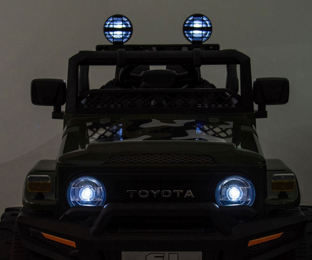 Elektrické Autíčko Milly Mally Toyota Fj Cruiser Army - Autá - Milly Mally