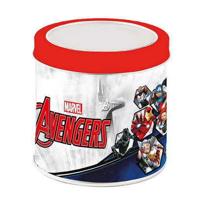 Hodinky pre Deti Marvel Avengers - Tin Box (ø 32 Mm) - Chlapec