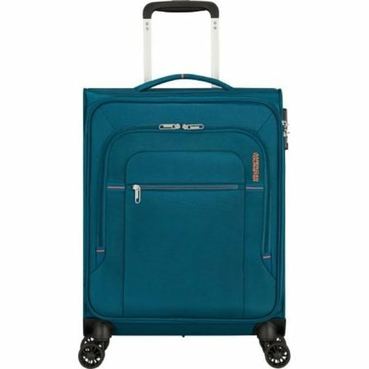 Príručná Kufor American Tourister Crosstrack Spinner Modrá 40 l 55 x 20 Cm - Batožina Kufre a Cestovné Tašky