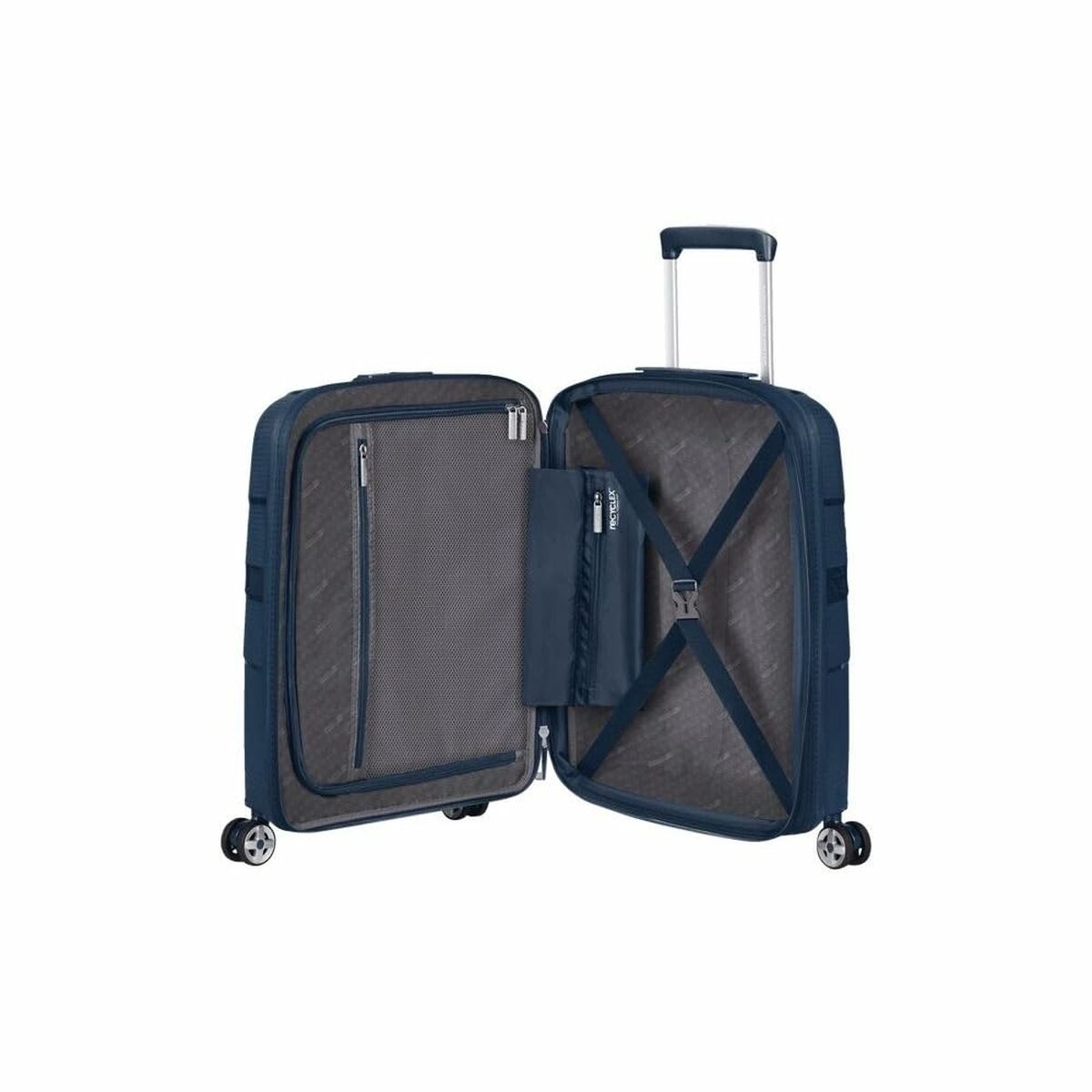 Príručná Kufor American Tourister Starvibe Spinner Modrá 41 l 55 x 40 20 Cm - Batožina Kufre a Cestovné Tašky