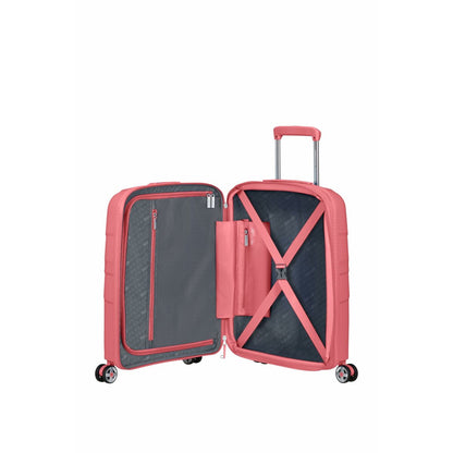 Príručná Kufor American Tourister Starvibe Spinner Ružová 41 l 55 x 40 20 Cm - Batožina Kufre a Cestovné Tašky