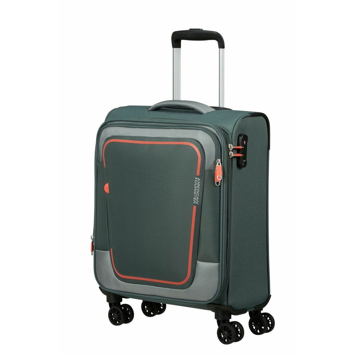 Príručná Kufor American Tourister Pulsonic Spinner Zelená 43,5 l 55 x 40 23 Cm - Batožina Kufre a Cestovné Tašky