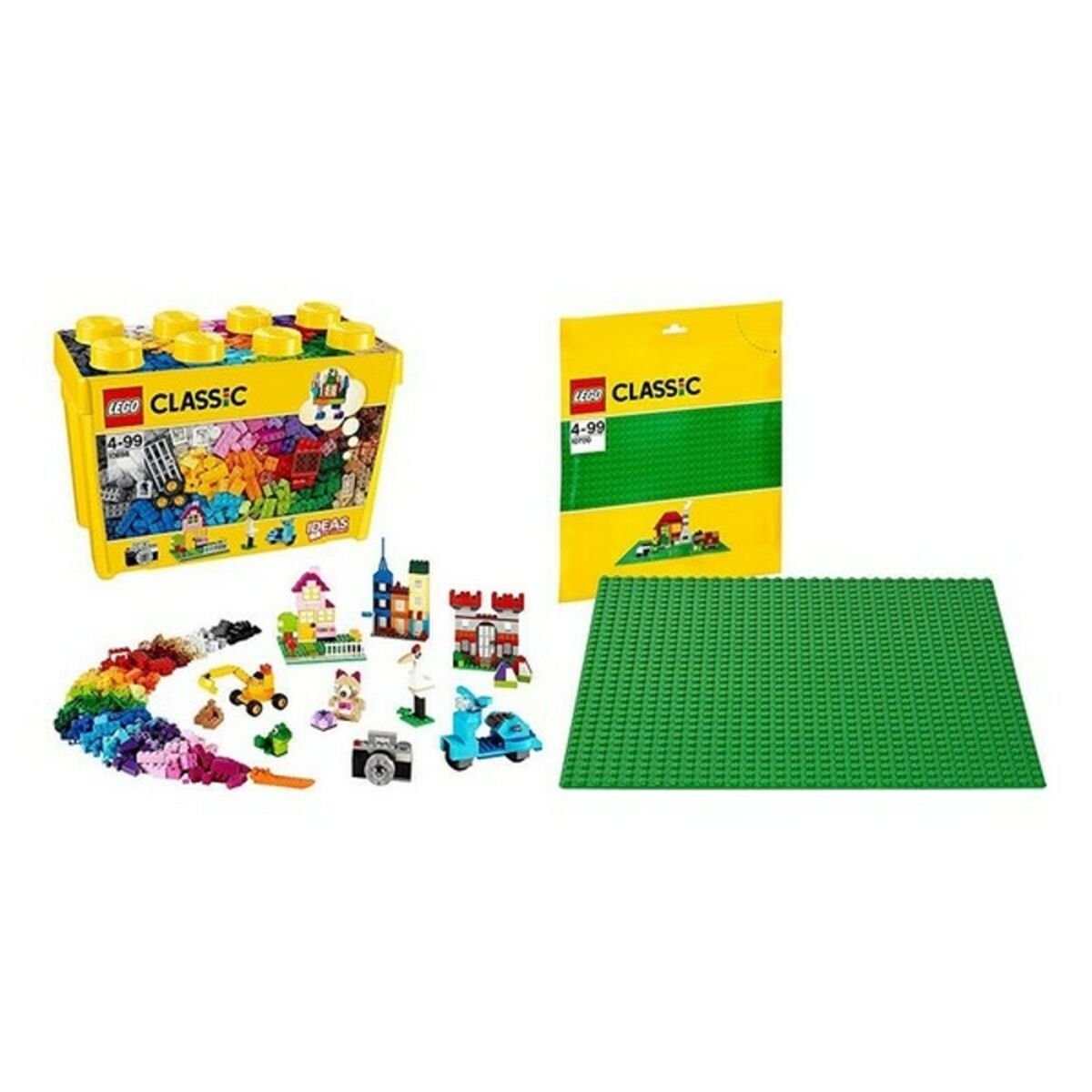 Playset Brick Box Lego 10698 (790 Pcs) - Hračky a Hry Bábiky Postavičky