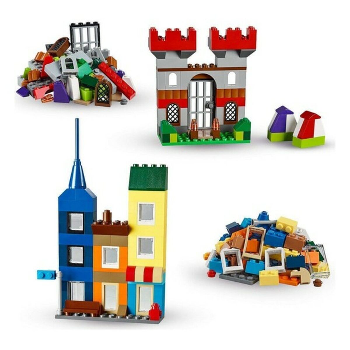 Playset Brick Box Lego 10698 (790 Pcs) - Hračky a Hry Bábiky Postavičky