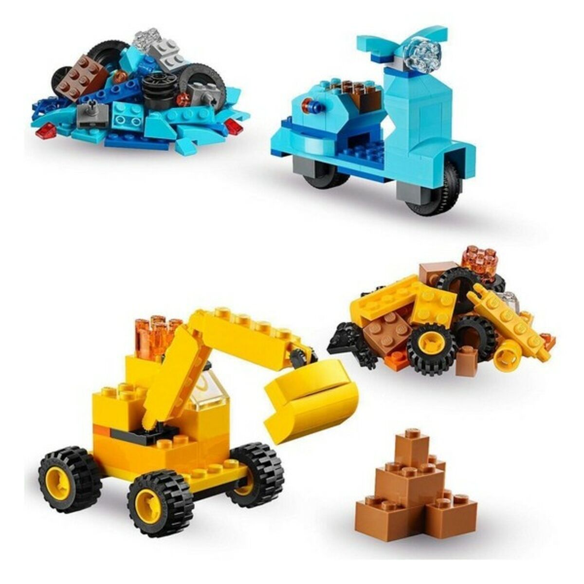 Playset Brick Box Lego 10698 (790 Pcs) - Hračky a Hry Bábiky Postavičky