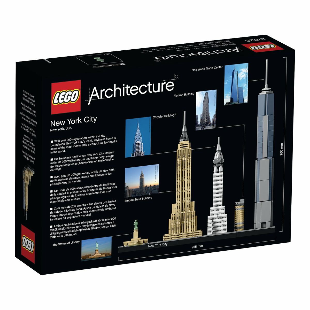 Playset Lego Architecture 21028 New York - Hračky a Hry Bábiky Postavičky