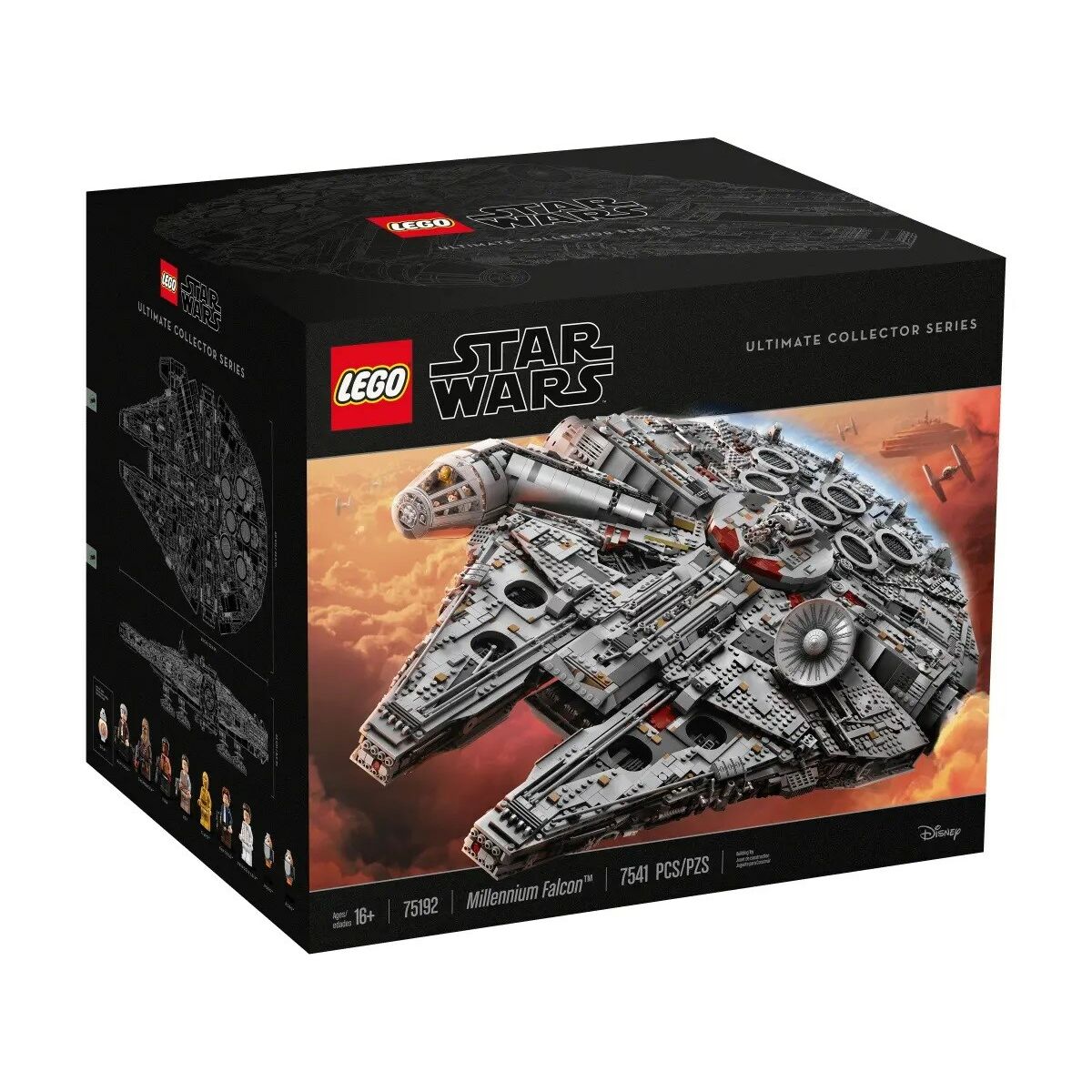 Súprava Lego Star Wars 75192 Millennium Falcon 60 x 21 84 Cm - Hračky a Hry Bábiky Postavičky