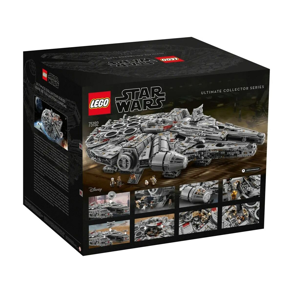 Súprava Lego Star Wars 75192 Millennium Falcon 60 x 21 84 Cm - Hračky a Hry Bábiky Postavičky