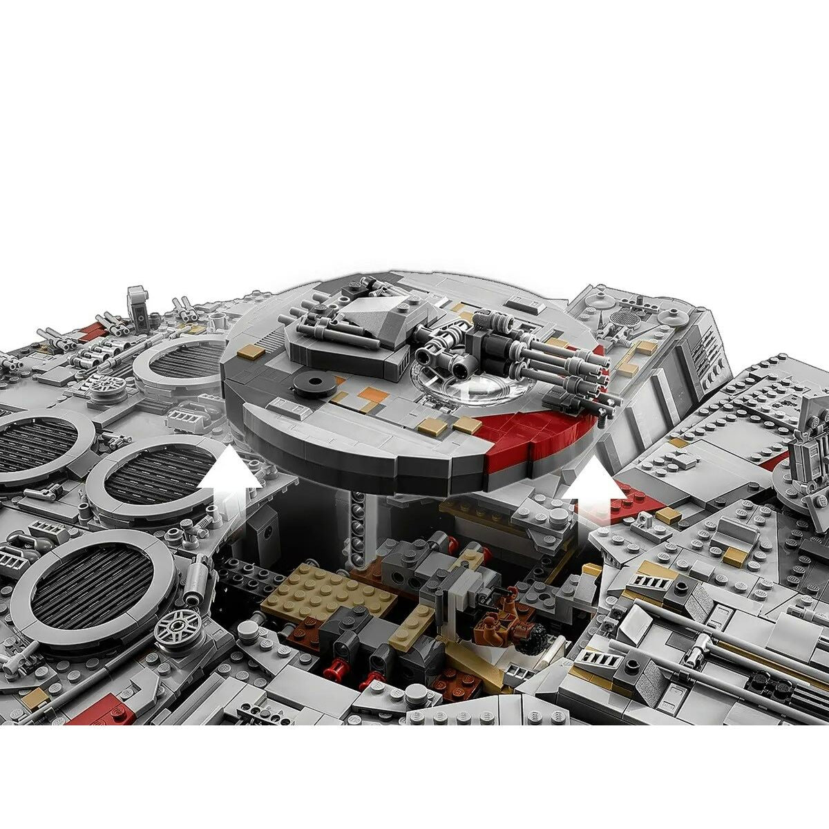 Súprava Lego Star Wars 75192 Millennium Falcon 60 x 21 84 Cm - Hračky a Hry Bábiky Postavičky