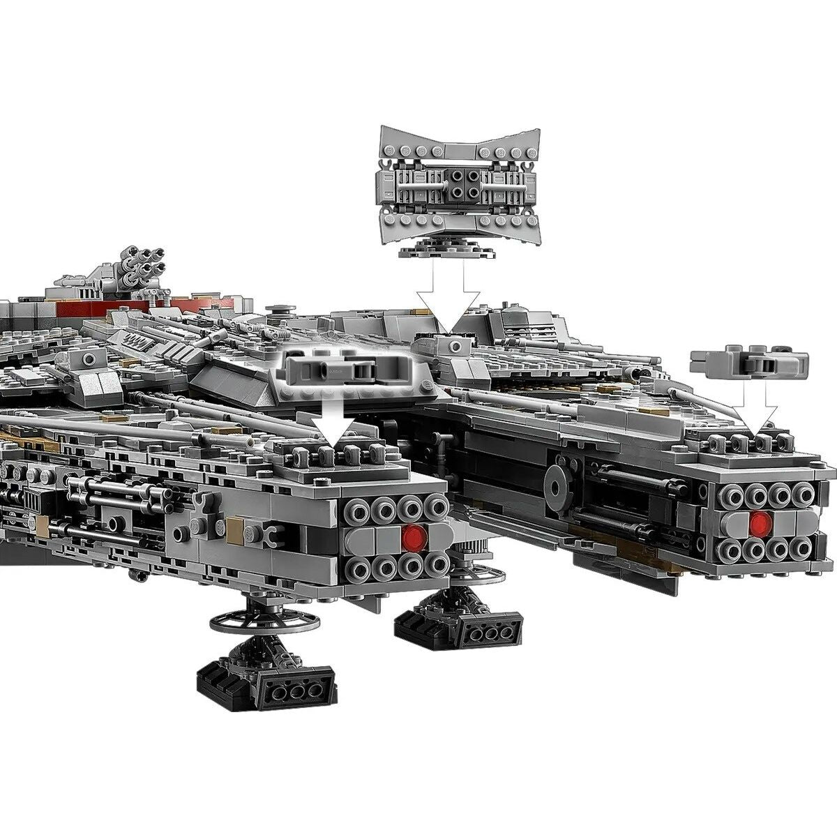 Súprava Lego Star Wars 75192 Millennium Falcon 60 x 21 84 Cm - Hračky a Hry Bábiky Postavičky