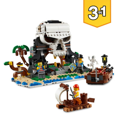 Hracia Sada Dopravných Prostriedkov Lego Creator 31109 Pirate Ship 3 v 1 1260 Kusy - Hračky a Hry Bábiky Postavičky