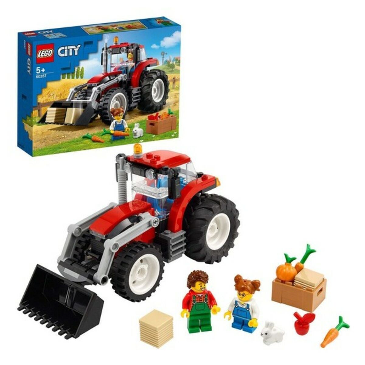 Playset City Great Vehicles Tractor Lego - Hračky a Hry Bábiky Postavičky