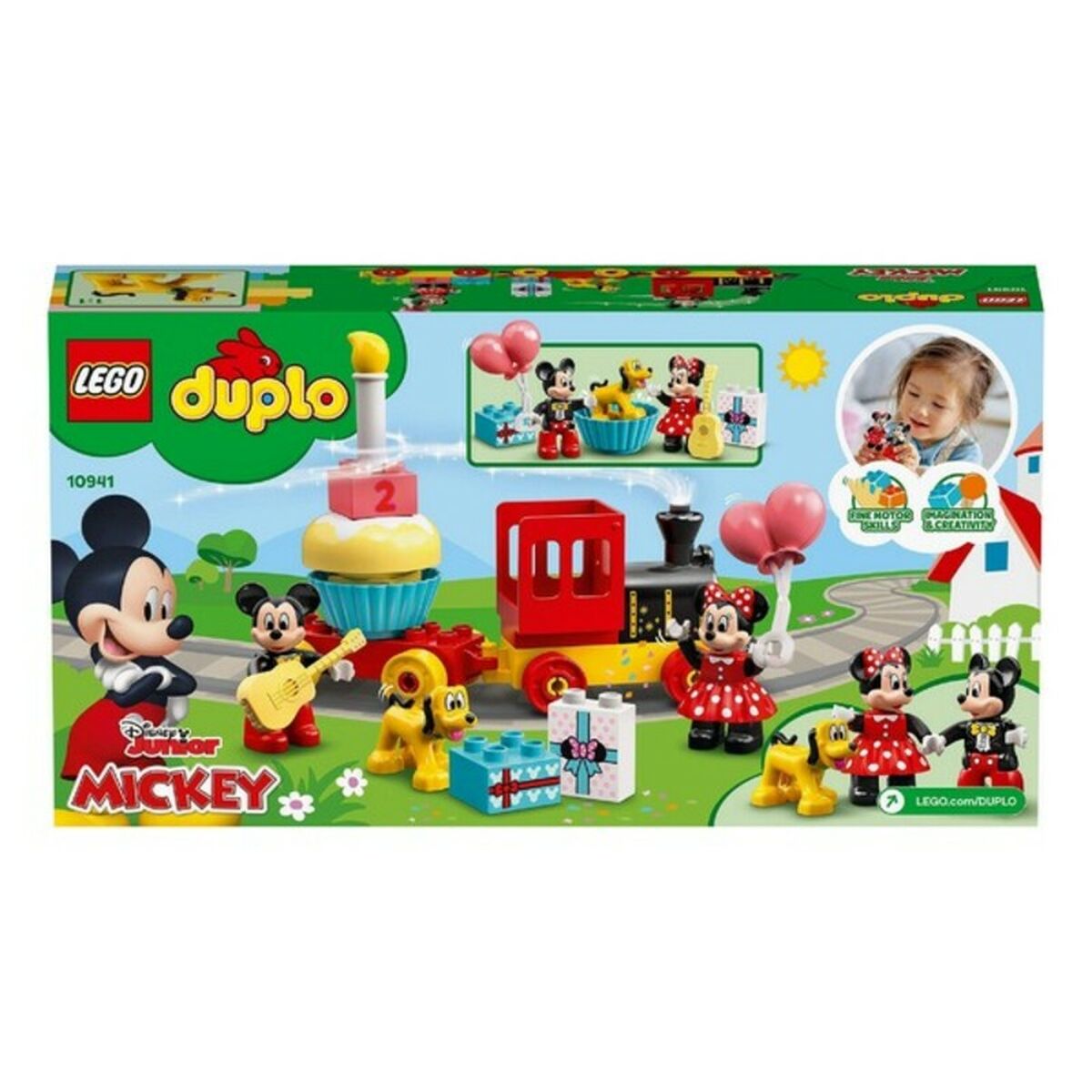 Playset Duplo Mickey And Minnie Birthday Train Lego 10941 - Hračky a Hry Bábiky Postavičky