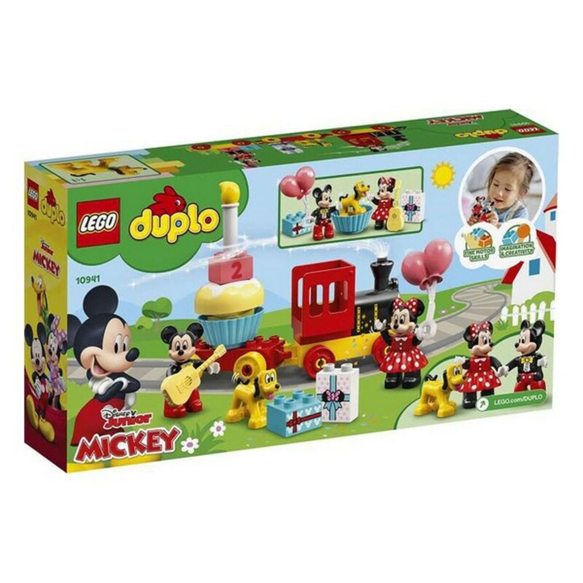 Playset Duplo Mickey And Minnie Birthday Train Lego 10941 - Hračky a Hry Bábiky Postavičky