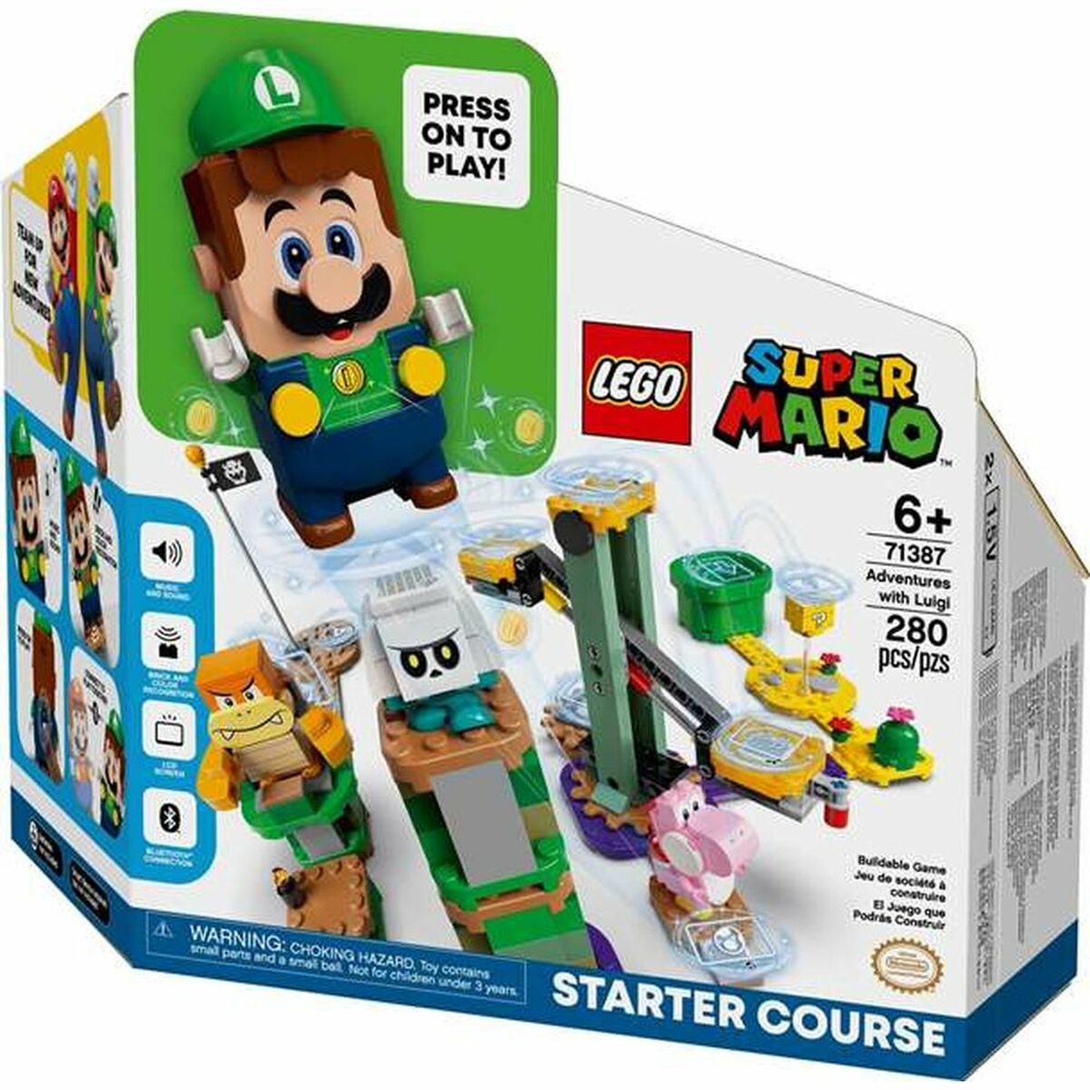 Playset Super Mario: Adventures With Luigi Lego 71387 (280 Pcs) - Hračky a Hry