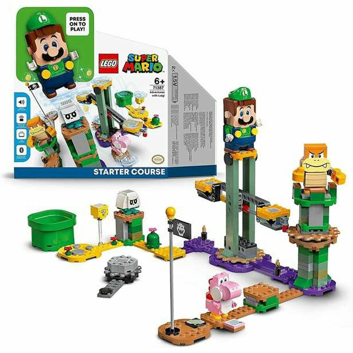 Playset Super Mario: Adventures With Luigi Lego 71387 (280 Pcs) - Hračky a Hry