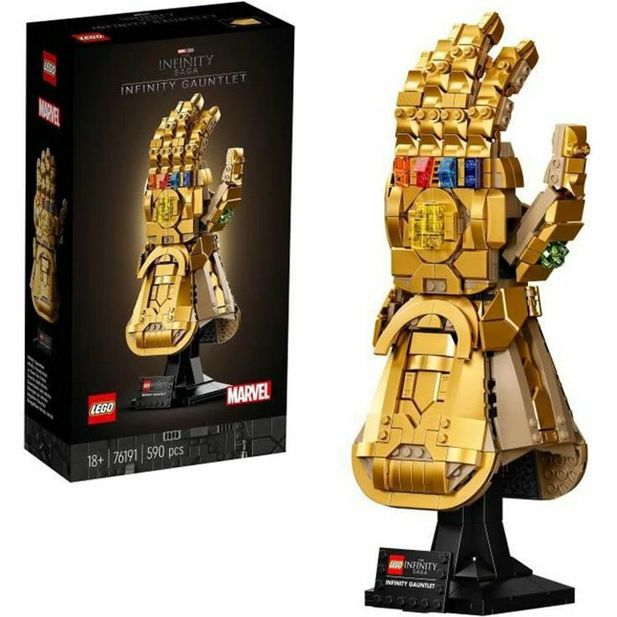 Lego Stavebnica 76191 Marvel Infinity Gauntlet - Thanos - Hračky a Hry Bábiky Postavičky