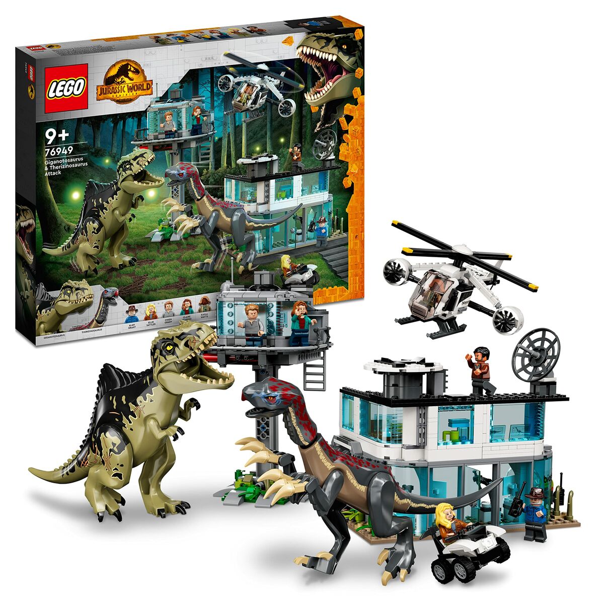 Stavebnicová Hra + Figúrky Lego Jurassic World Attack - Hračky a Hry