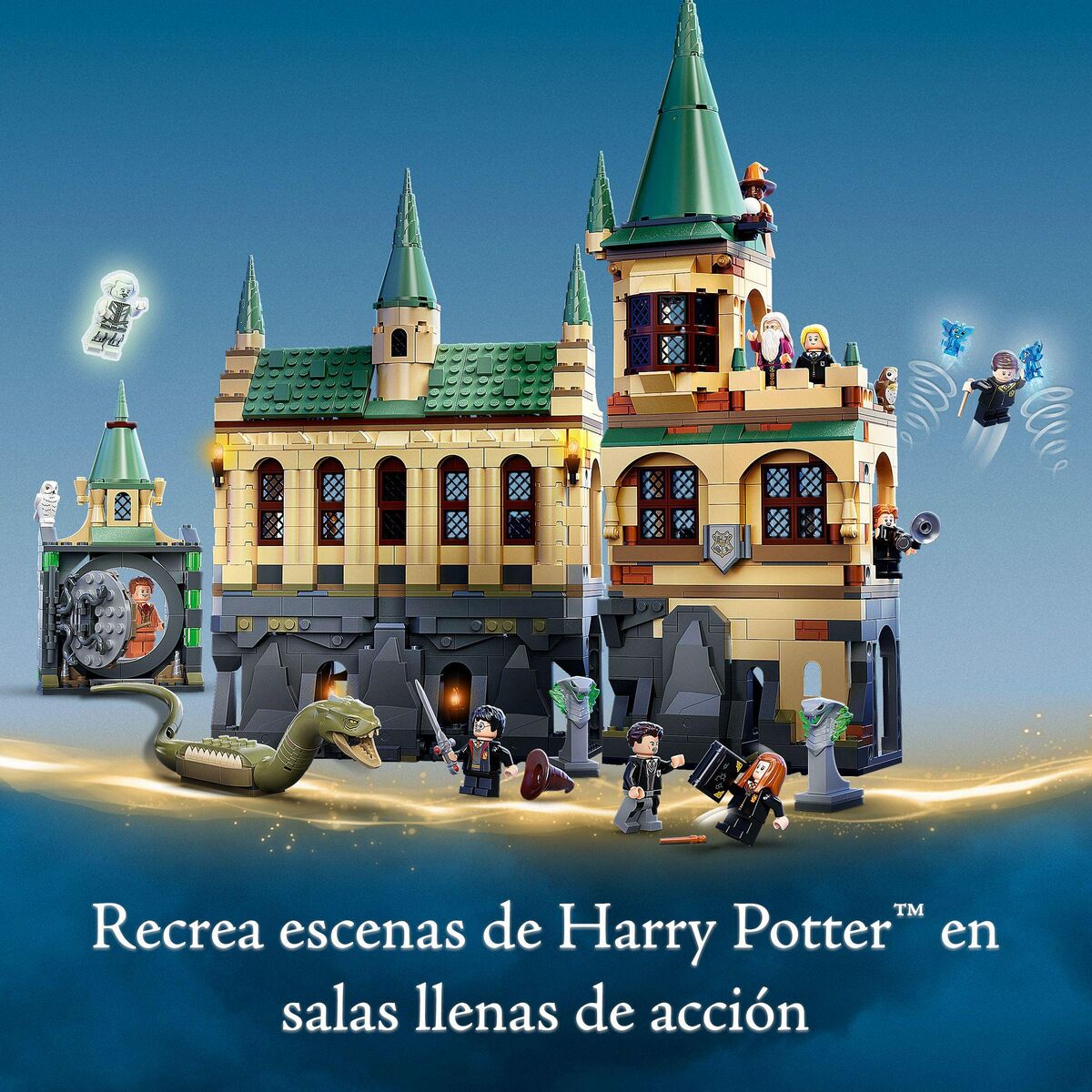 Playset Lego Harry Potter ?? Hogwarts Chamber Of Secrets - Hračky a Hry Bábiky Postavičky