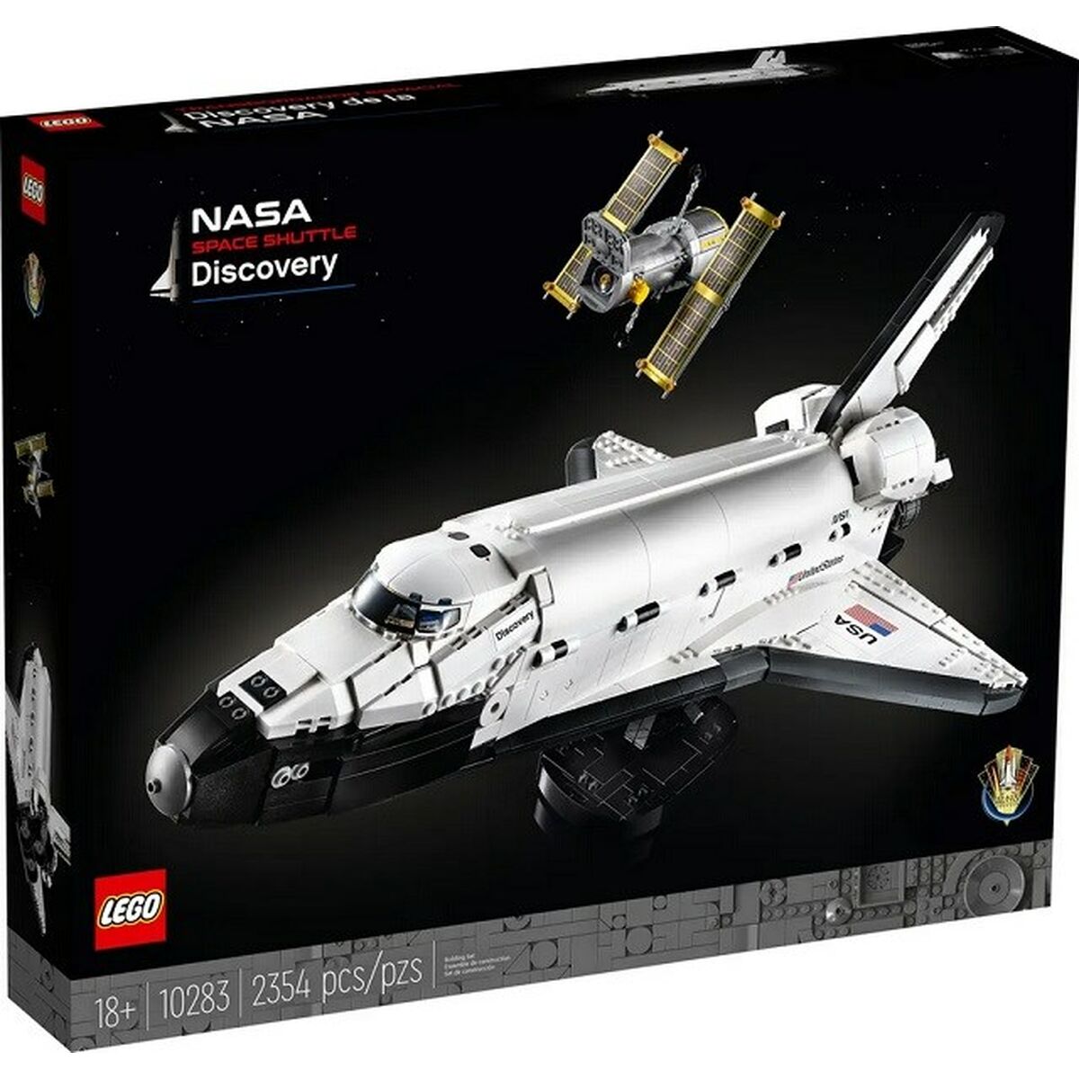 Súprava Lego 10283 Discovery Shuttle Nasa čierna - Hračky a Hry