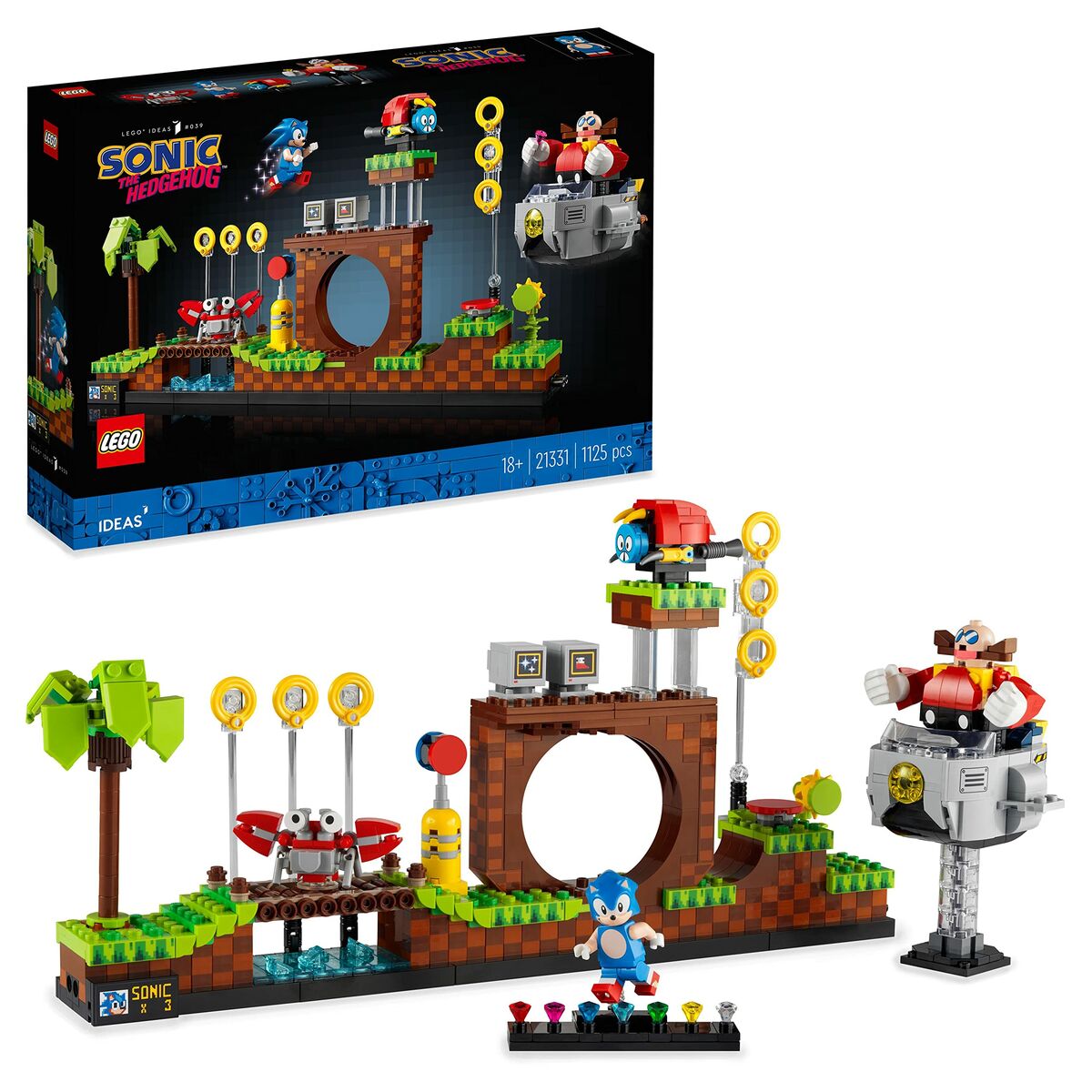 Playset Lego 21331 Sonic The Hedgehog - Hračky a Hry Bábiky Postavičky