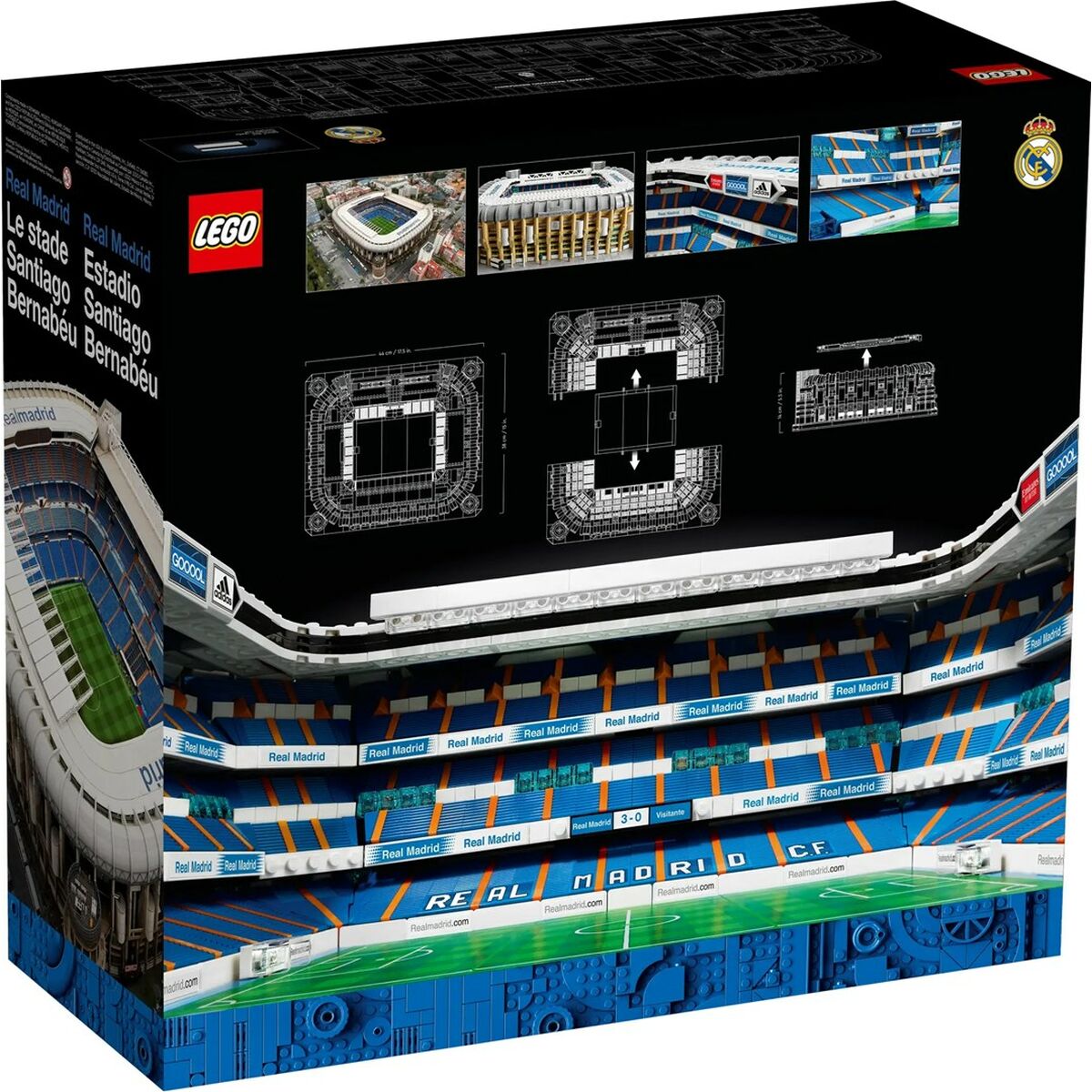 Stavebná Hra Lego 10299 Real Madrid - Estadio Santiago Bernabeu - Hračky a Hry