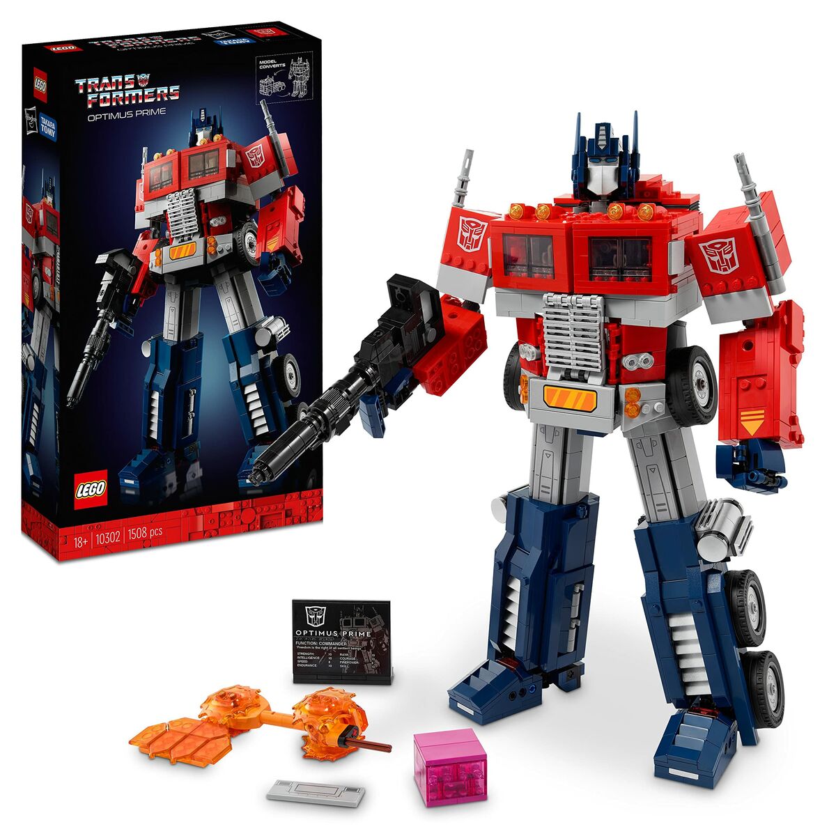 Stavebná Hra Lego Icons Optimus Prime Transformers - Hračky a Hry Bábiky Postavičky