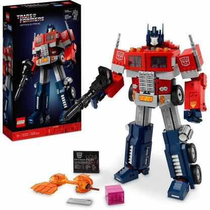 Stavebná Hra Lego Icons Optimus Prime Transformers - Hračky a Hry Bábiky Postavičky